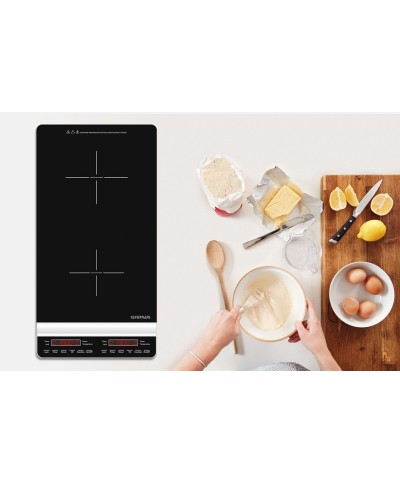 2 - Piano cottura induzione verticale doppio G10139 G3Ferrari piastra Dinamiko Deep