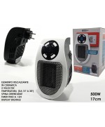 1 - Termoventilatore a presa ceramica stufa 500 W 586200