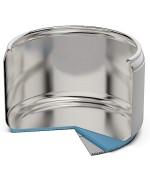 3 - Pentola a pressione Lagostina 9 lt 22 cm Novia LagoEasyup doppia valvola