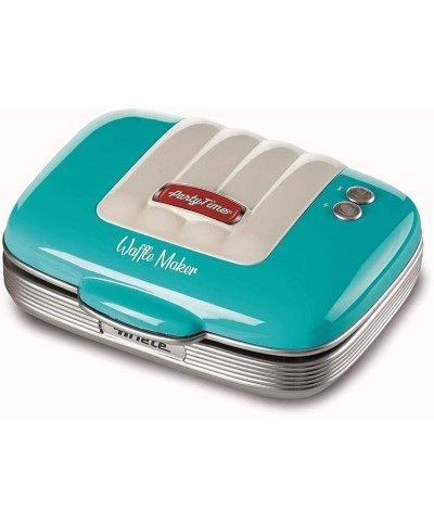 1 - Piastra macchina Waffle maker Ariete 1973 Party Time celeste