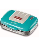 1 - Piastra macchina Waffle maker Ariete 1973 Party Time celeste