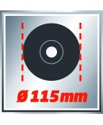 2 - Smerigliatrice angolare Einhell 4430618 TC-AG 115