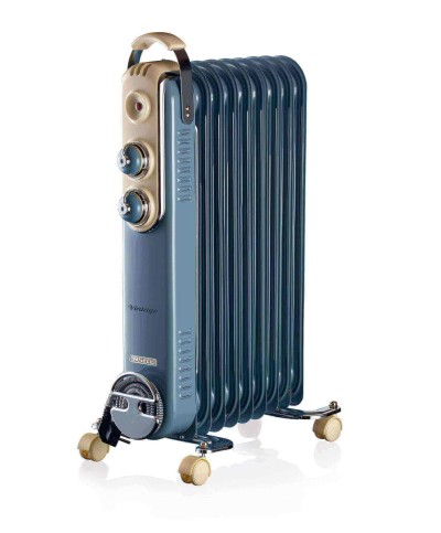 1 - Radiatore ad olio 9 elementi Celeste Ariete 838