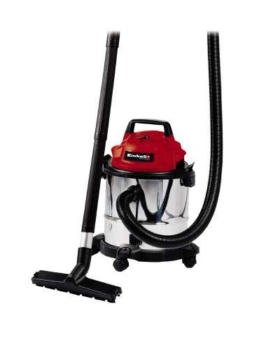 1 - Bidone aspira solidi e liquidi Einhell 2342370 12 lt inox