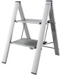 1 - Sgabello Leonardo 2 gradini alluminio