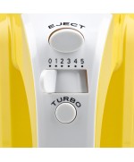 4 - Sbattitore elettrico da cucina Girmi SB02 Giallo