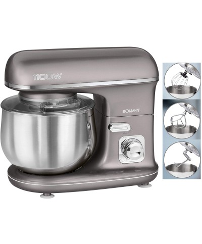 1 - Impastatrice Bomann KM 6010 CB 1100 W Antracite