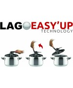 3 - Pentola a pressione Lagostina Amica Lagoeasy'up 5 lt