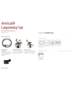 4 - Pentola a pressione Lagostina Amica Lagoeasy'up 5 lt