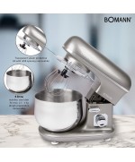 4 - Impastatrice Bomann KM 6010 CB 1100 W Antracite