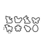 2 - Tescoma tagliabiscotti di Pasqua in anello 630903