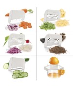 2 - Mandolina multifunzionale Tescoma 643862 grattugia spremiagrumi