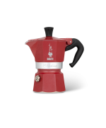 1 - Caffettiera La Mokina Bialetti moka 1/2 tazza Rosso Marocco 4320
