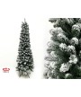 1 - Albero di Natale Artificiale Innevato Slim Maiella 180 cm