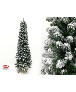 1 - Albero di Natale Artificiale Innevato Slim Maiella 210 cm