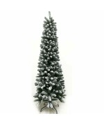 2 - Albero di Natale Artificiale Innevato Slim Maiella 210 cm
