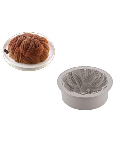 1 - Stampo 3D Wooly silicone Silikomart tortiera