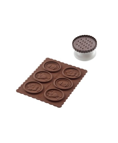 1 - Tagliabiscotti Silikomart Pasqua Cookie Choc CKC14 Easter