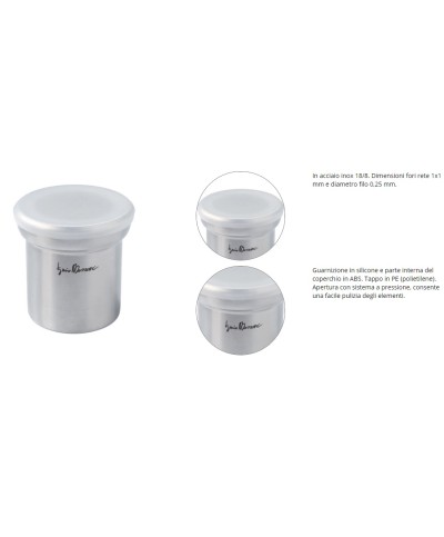 2 - Spargizucchero a velo cacao Ghidini 3526 Massari