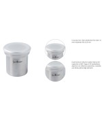 2 - Spargizucchero a velo cacao Ghidini 3526 Massari