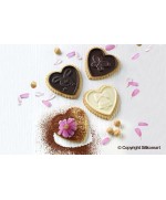 3 - Tagliabiscotti Silikomart Pasqua Cookie Choc CKC15 Lovely Easter cuore