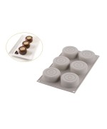 1 - Stampo multiporzione 6 Mini Color 3D silicone Silikomart