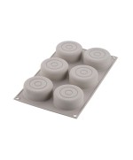 3 - Stampo multiporzione 6 Mini Color 3D silicone Silikomart