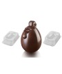 1 - Stampo cioccolato uovo gallina Lady Cocca Silikomart Pasqua