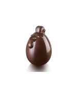 3 - Stampo cioccolato uovo gallina Lady Cocca Silikomart Pasqua