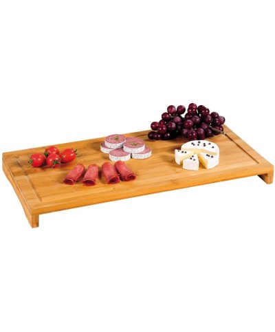 2 - Tagliere copripiastra in bambù Kesper 54 x 28 cm