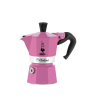1 - Caffettiera La Mokina Bialetti moka 1/2 tazza rosa 4280