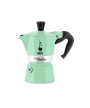 1 - Caffettiera La Mokina Bialetti moka 1/2 tazza verde Menta 4290