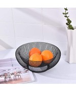 2 - Cestino Porta Frutta Eva doppio filo nero 24,5 cm