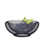 3 - Cestino Porta Frutta Eva doppio filo nero 24,5 cm