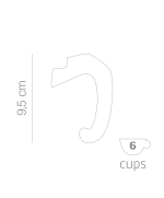 3 - Manico MIss Moka Prestige Orzì Forever 4 - 6 Tazze Ricambio originale