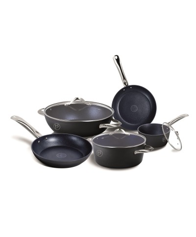 1 - Batteria di pentole Aeternum Saphira 8 pezzi Titanio