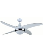 1 - Ventilatore a soffitto VECRD45TL DCG con luce telecomando ø 120 cm