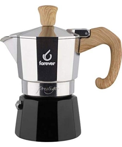 1 - Caffettiera Prestige Woody" Forever 1 tazza"