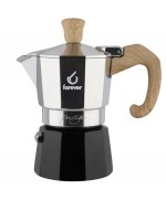 1 - Caffettiera Forever Moka Prestige Woody 3 tazze