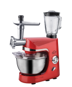 1 - Impastatrice planetaria con frullatore e tritacarne Dcg KM9085R Rosso