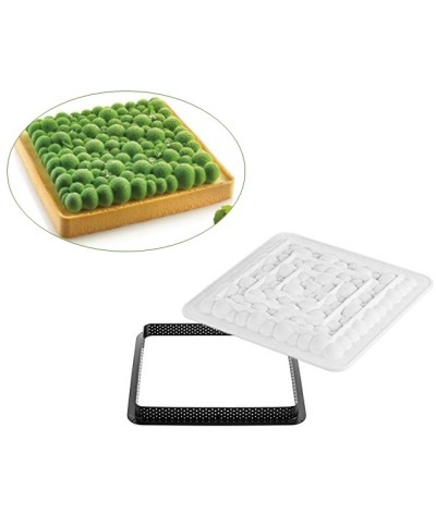 1 - Kit crostata Tarte Ring Bubble Silikomart anello forato per frolla