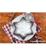 5 - Stampo tortiera Stella in silicone Silikomart Natale 26 cm SFT201