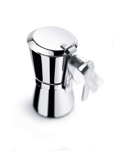 1 - Caffettiera 3 / 1 Tazze acciaio inox Giannina  Restyling Giannini