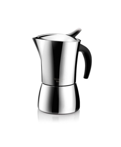 1 - Caffettiera acciaio Tescoma 4 tazze Montecarlo 647104