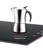 3 - Caffettiera acciaio Tescoma 4 tazze Montecarlo 647104