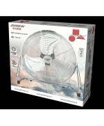 5 - Ventilatore box cromato Storm Johnson 50 cm