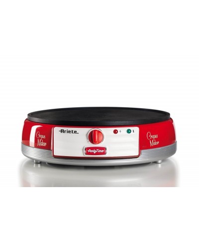 2 - Crepiera Ariete crepes maker Party Time 202 rosso
