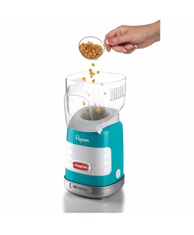 1 - Macchina per pop corn Ariete 2956 Party Time Azzurro