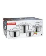 2 - Batteria di Pentole Tescoma Optima 8 pezzi 717510