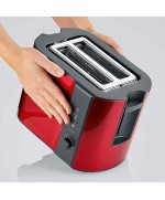 3 - Tostapane Severin tosta pane 2 fette AT 2217 rosso